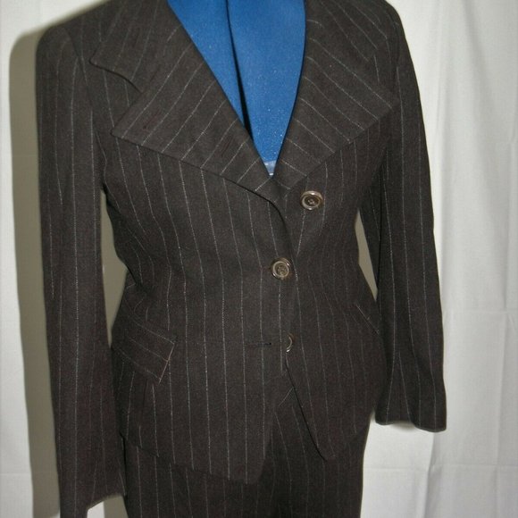 Akris Mainline Three Button Pant Suit Size 6 - Picture 7 of 11